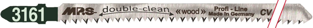Stiksavklinge 3161, 2 stk. 132 mm CrV 12 tpi