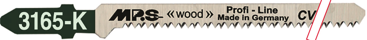 Stiksavklinge 3165-K, 5 stk. 132mm CrV 17 tpi