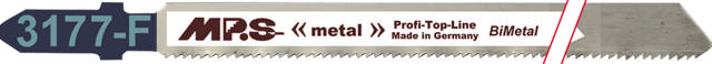 Stiksavklinge 3177-F, 2 stk. 250 mm BiM 21 tpi