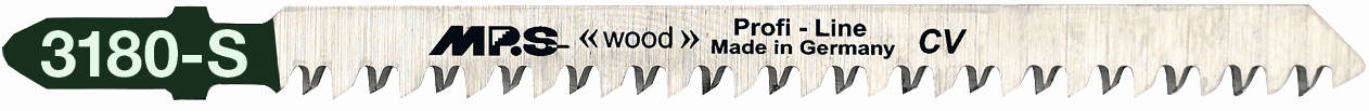 Stiksavklinge 3180-S, 5 stk. 115 mm CrV 9 tpi