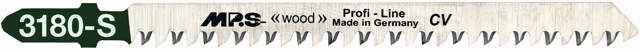 Stiksavklinge 3180-S, 5 stk. 115 mm CrV 9 tpi