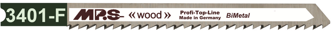 Stiksavklinge 3401-F, 2 stk. 100 mm BiM 10 tpi