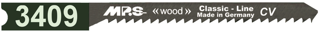 Stiksavklinge 3409, 2 stk. 75 mm CrV 12 tpi