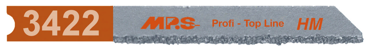 Stiksavklinge 3422, 1 stk. 75 mm HM 30Riff tpi