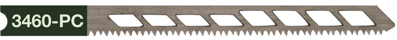 Stiksavklinge 3460-PC, 5 stk. 100 mm CrV 17 tpi