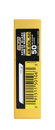 AB-SOL-50 - Knivblade 9 mm Faste