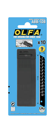 ABB-10B Bræk-af-knivblade 9 mm