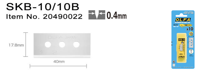 SKB-10/10B Knivblade