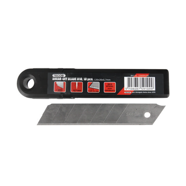 Knivblade brækaf 25 mm 10 stk.