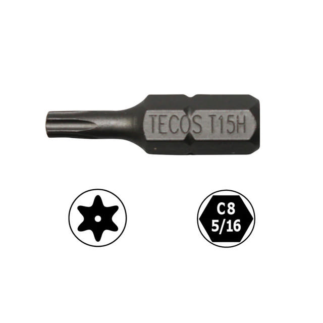 S2 Kärjet reikä TORX