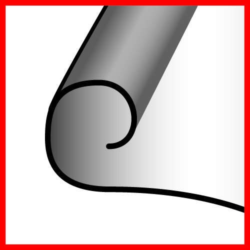 Bajonetsavklinge 4029, 2 stk. 300 mm CrV