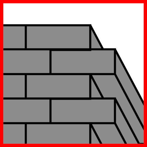 Bajonetsavklinge 4097, 460 mm HM 18 tpi