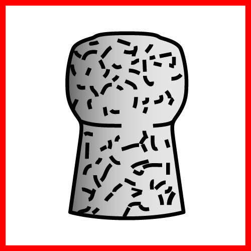 Bajonetsavklinge 4029, 2 stk. 300 mm CrV