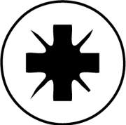 PZ bitstop, PZ1 × 35 mm × 1/4